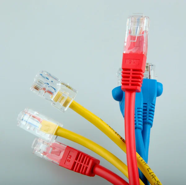 stock image Ethernet network cables