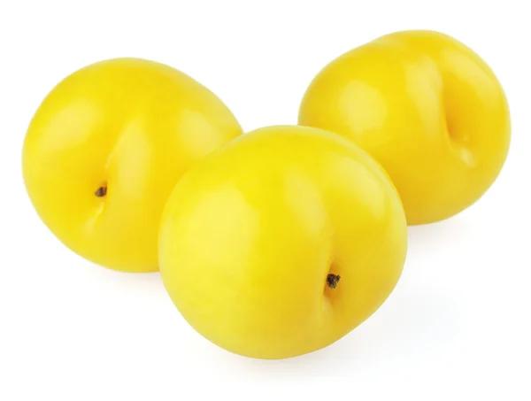 Żółte śliwki — Zdjęcie stockowe