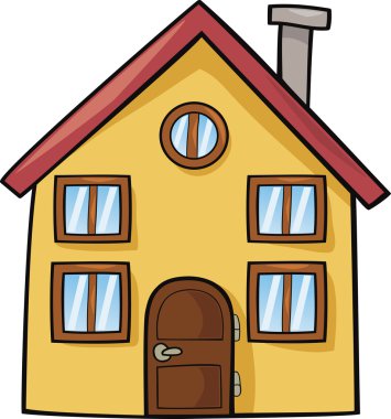 Cartoon house clipart