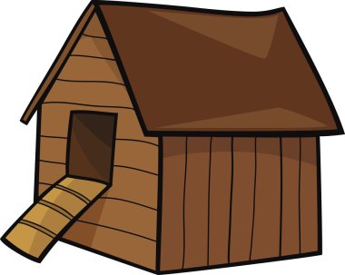 Hen house clipart