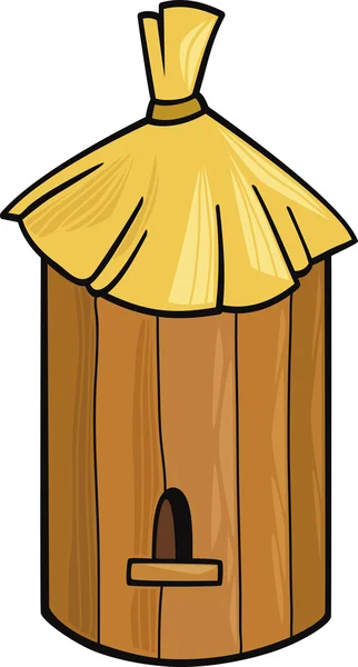 ミツバチの巣箱 — ストックベクタ