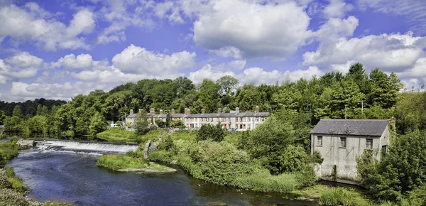 stock image Liffey valley and river