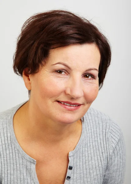 Happy middle aged woman — Stock Photo, Image