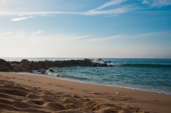 10 月のビーチ — ストック写真