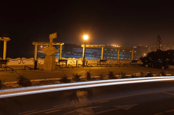 stock image Night road