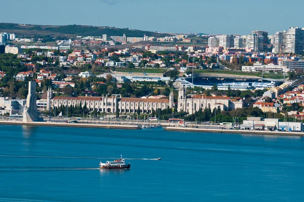 Lisszabon portugál partoktól — Stock Fotó