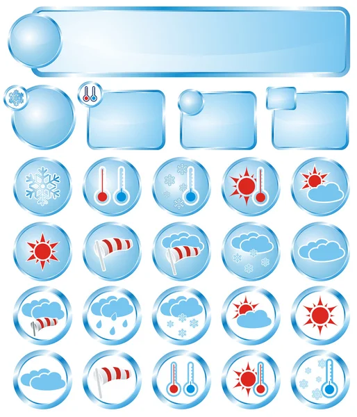 stock vector Weather icons