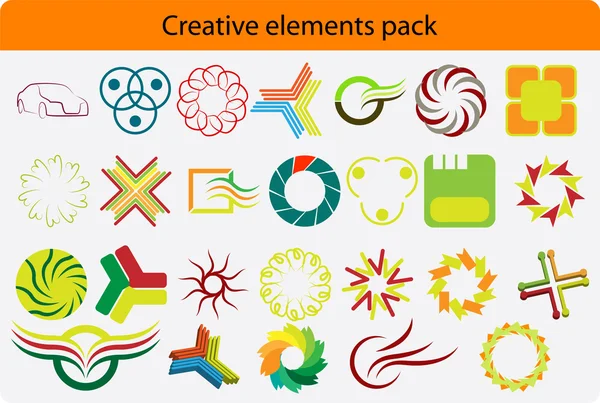 Логотип pack — стоковий вектор