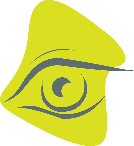 Oko ilustrace — Stockový vektor