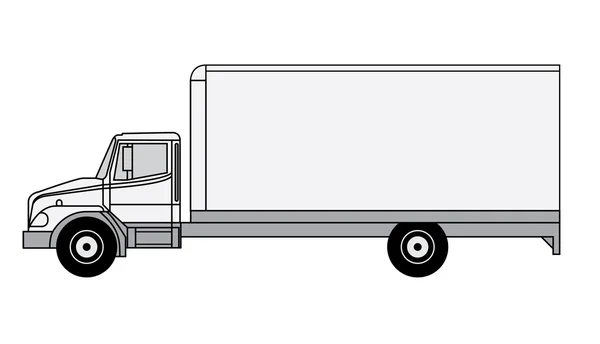 Camion vectoriel — Image vectorielle