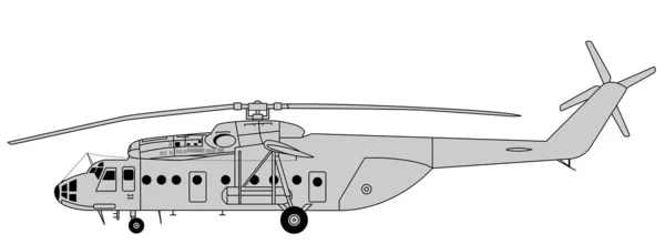 Mi-6 钩 — 图库矢量图片