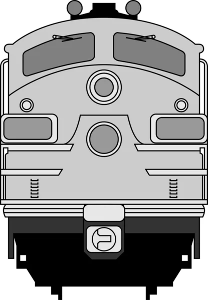 Locomotora — Archivo Imágenes Vectoriales