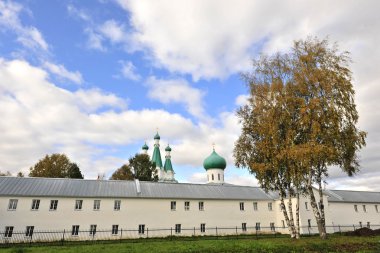 Aleksandro-Svirskiy monastery. clipart