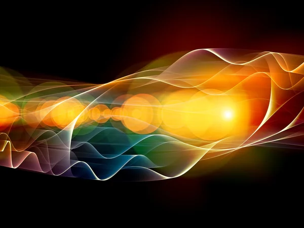 Waves of Light — Stock Photo, Image