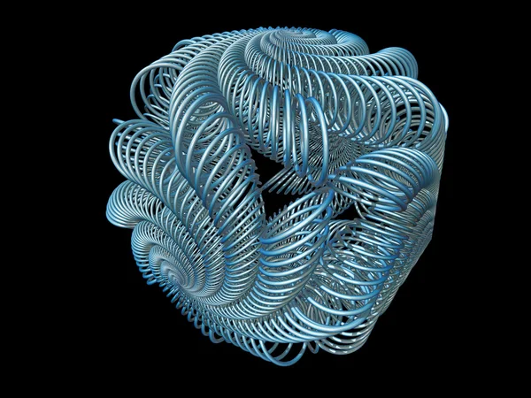 Yüzük in fractal teknoloji — Stok fotoğraf