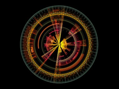 Fractal Dial clipart