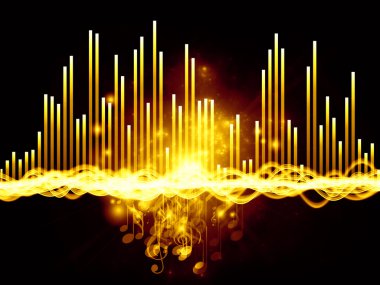 Lights of Music clipart