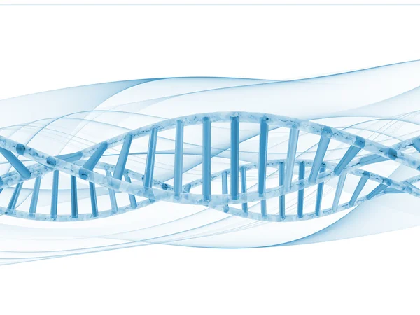 DNA spiraal — Stockfoto