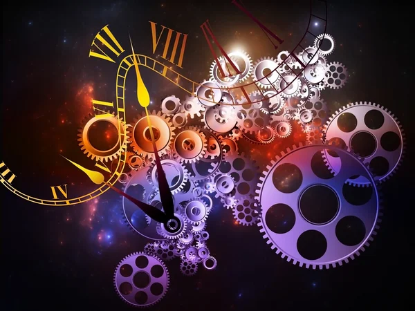 stock image Fractal Time