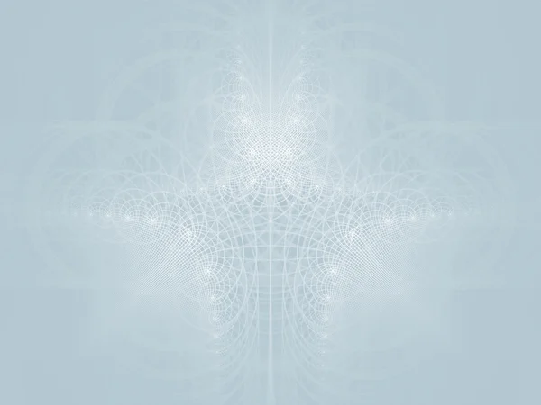 Pantalla de línea fractal — Foto de Stock