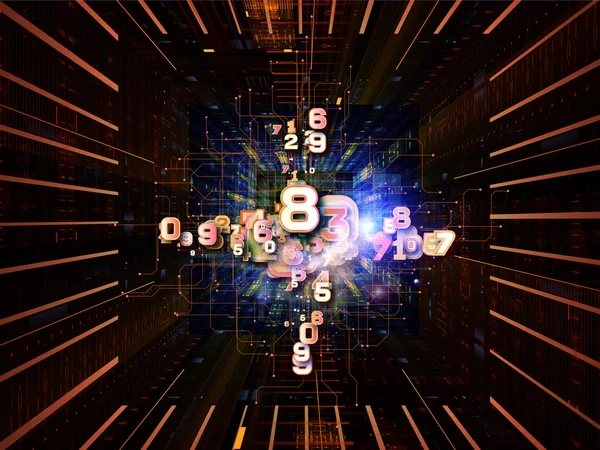 Numbers Within — Stock Photo, Image