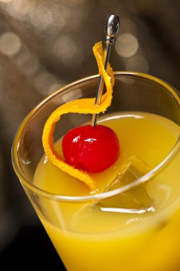 Harvey Wallbanger Cocktail clipart