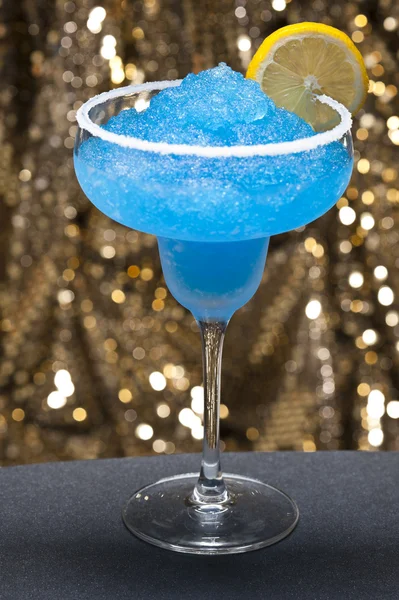 Cocktail margarita azul — Fotografia de Stock