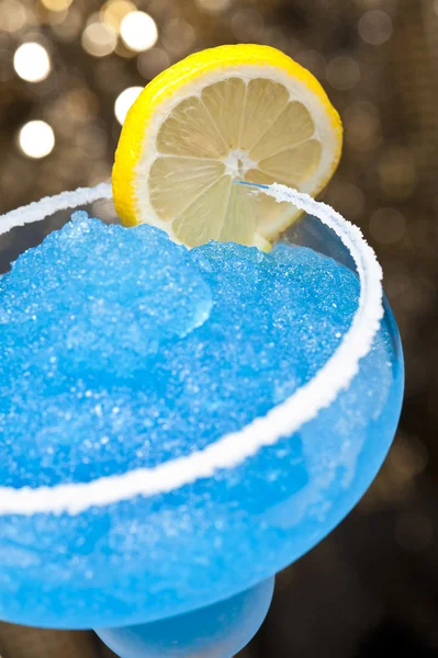 Blue margarita cocktail — Stockfoto