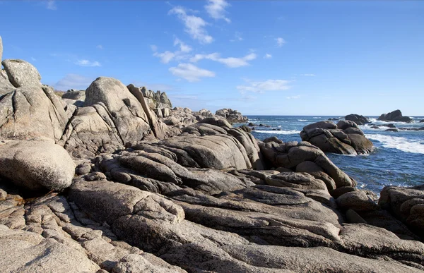 Oceano costa de pedra — Fotografia de Stock