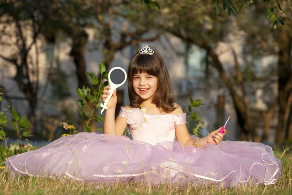 Klein schattig prinses — Stockfoto