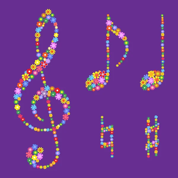 Musical symbols — Stock Photo, Image