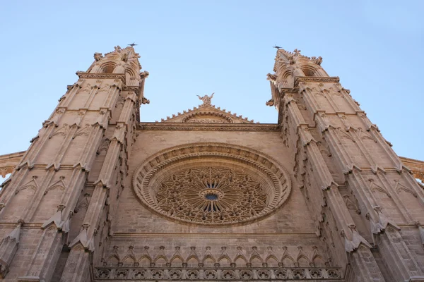Facciata della cattedrale — Foto Stock