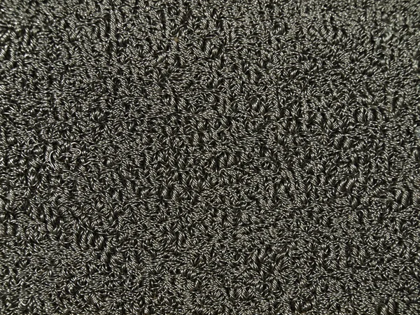 stock image Background of tangled and compressed thin steel wire.