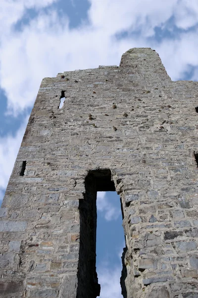 Ruiny zamku ballybunions szary — Zdjęcie stockowe
