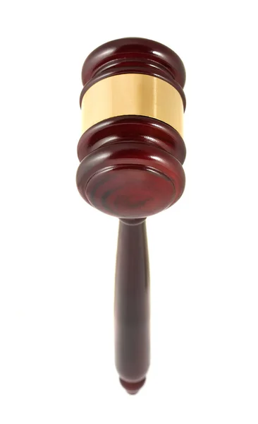 Wooden gavel — Stock Photo, Image