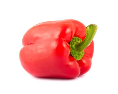 Red sweet pepper clipart