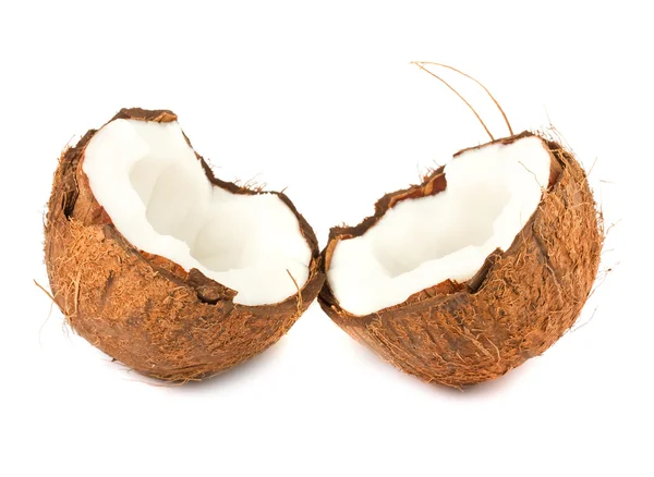 Two halves of coconut — Stock Photo, Image