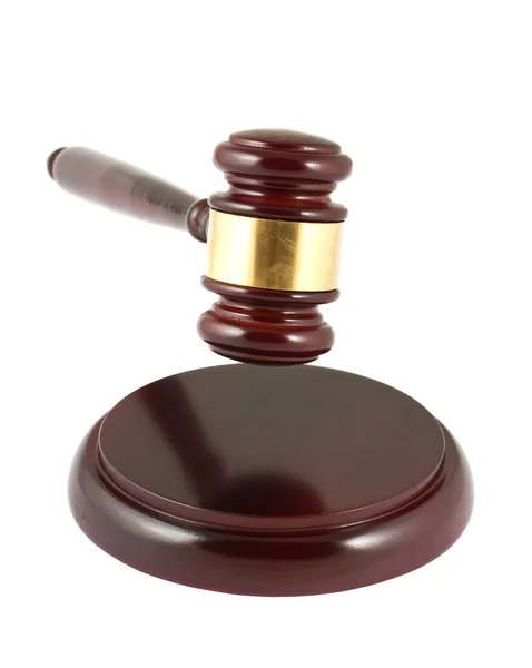 Wooden judges gavel — Stock Photo, Image