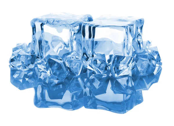 Blocchi di ghiaccio con riflesso — Foto Stock