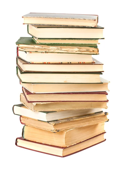 Stos starych książek — Zdjęcie stockowe