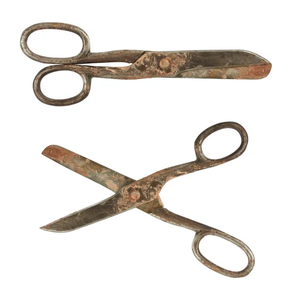 Staré krejčovské nůžky — Stock fotografie
