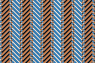 Trendy chevron patterned background clipart