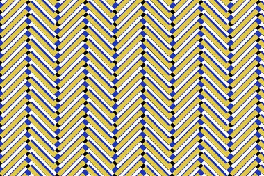 Trendy chevron patterned background clipart