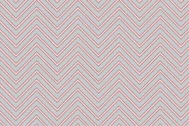 Trendy chevron patterned background pink and grey clipart