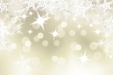 Christmas background with snowflakes and stars clipart