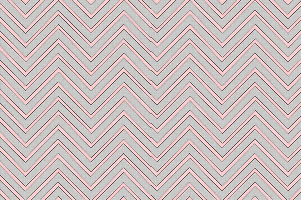 トレンディなシェブロン パターン背景のピンクとグレー — ストック写真
