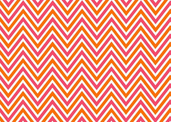 Bright chevron red, orange and white, pattern. — Stock Photo, Image