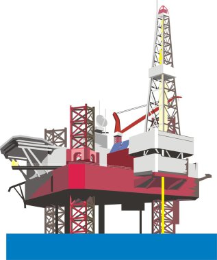 Bore platform clipart