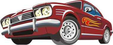 Old car clipart