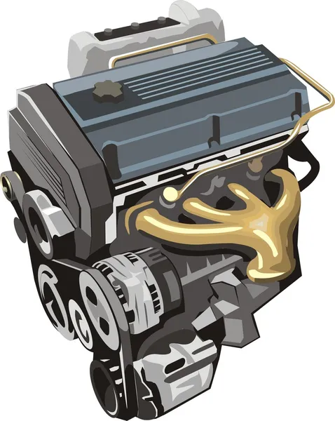 Motor de coche — Archivo Imágenes Vectoriales